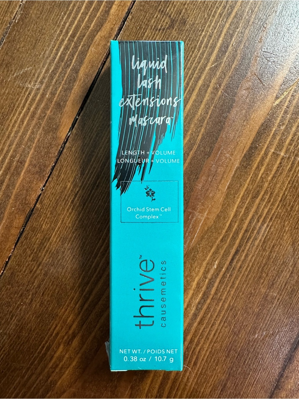 thrive causemetics Liquid Lash Extensions Mascara – Teal Box